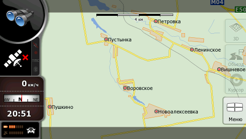 Russian Ukraine in iGO8